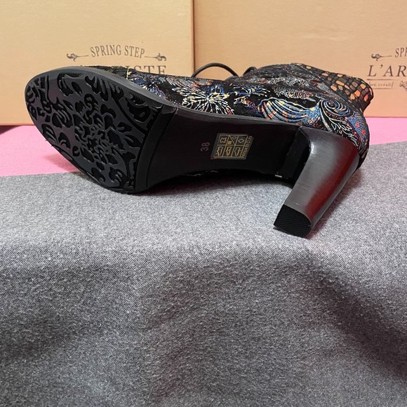 Genuine Leather Ankle Boots - Picture 6 of 7